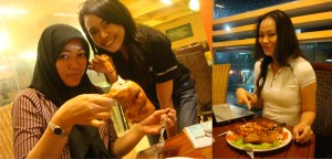 Ayam Segede Muka si Lala. Wew!