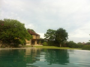 Pagi di Villa Bidadari