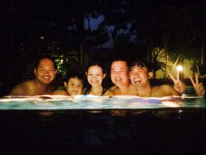 Berenang biar cepet laper