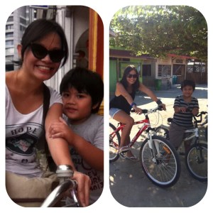 Kiri : Penang, Kanan : Derawan 